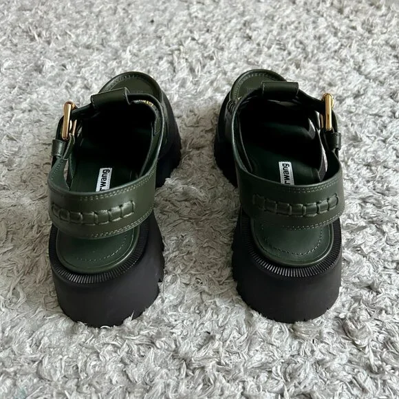 NWOT Alexander Wang Green Carter Cage Sandals - Picture 4 of 6
